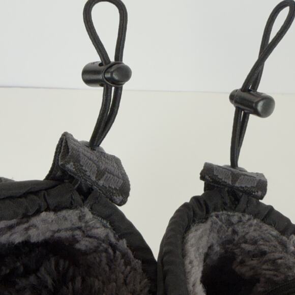 Nike Roshe Run Hi Women Size 9.5 Black Sneakerboots 615968-006 Faux Fur Winter - Picture 10 of 13